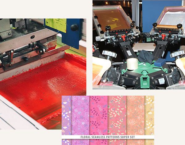 Our flat screen printing process and products